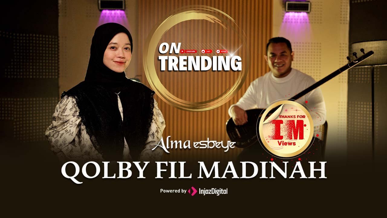 ALMA ESBEYE - QOLBI FIL MADINAH ( Maher Zain & Harris J Cover )
