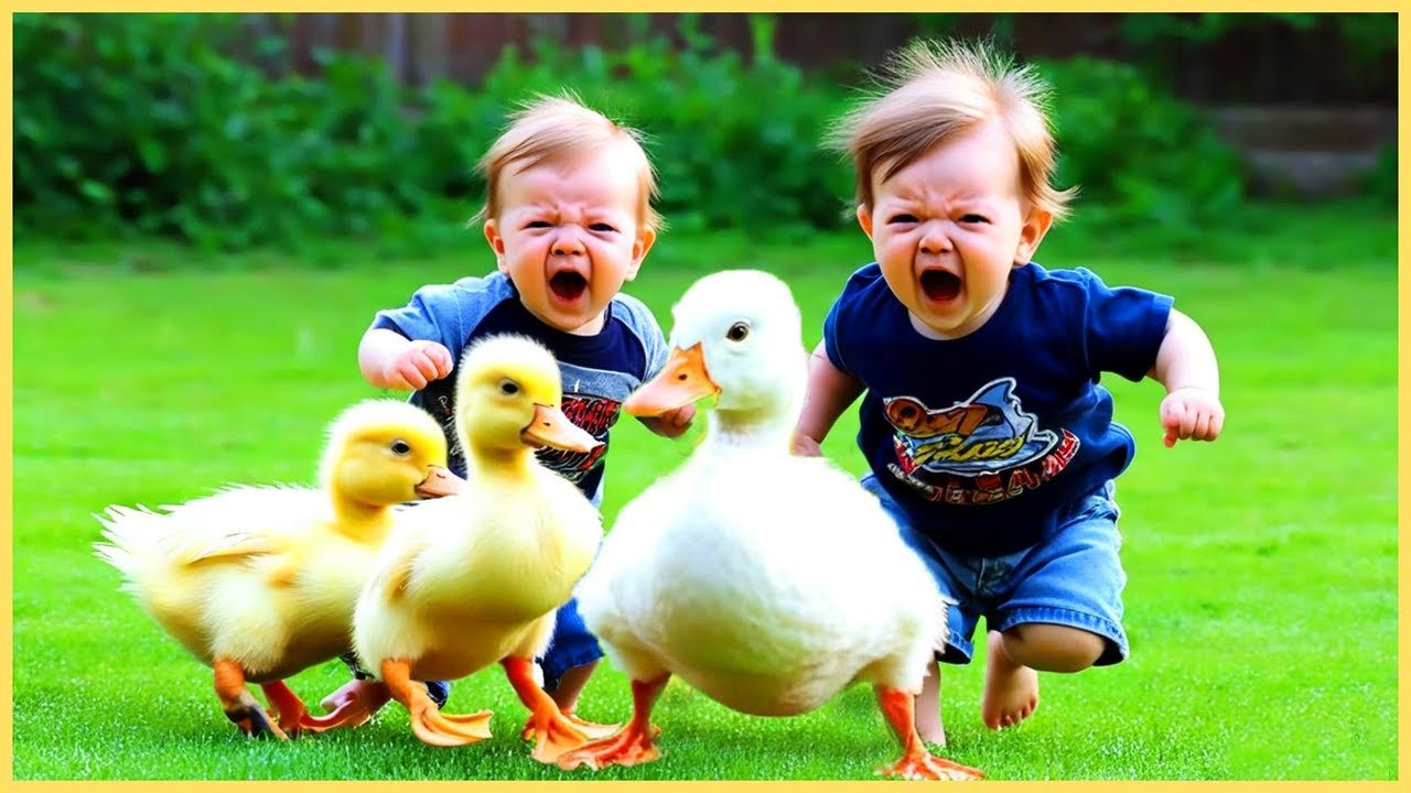 99% FAILS: Funny Baby Playing Outdoor Compilaiton