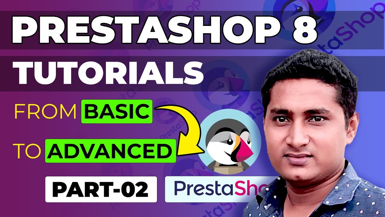Understanding of PrestaShop pages | PrestaShop 8 Tutorials 02 | English Subtitles