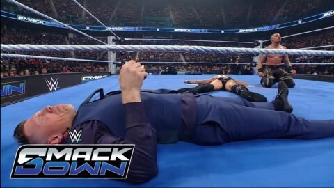 Carmelo Hayes takes out Aleister Black after his DQ loss: SmackDown highlights, May 16, 2025