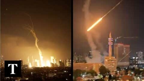 Iran Launches Ballistic Missiles At Israel in Retaliatory Attack
