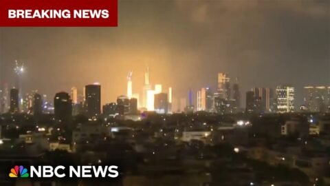 BREAKING: Fourth wave of Iranian missiles hits Tel Aviv amid rising tensions