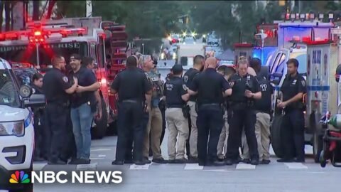 Shooter reported in New York City. At least two people reported dead.