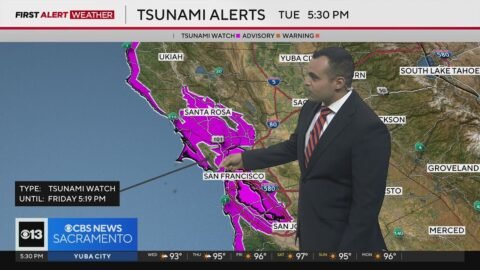 California under Tsunami Watch after powerful earthquake near Russia